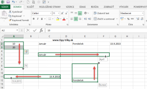 Vlastné zoznamy v Exceli pomáhajú pri práci